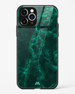 Olive Riddle Marble Glass Case Phone Cover (Apple)