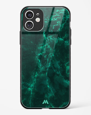 Olive Riddle Marble Glass Case Phone Cover (Apple)