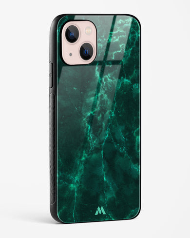 Olive Riddle Marble Glass Case Phone Cover (Apple)