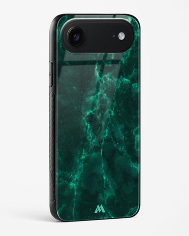 Olive Riddle Marble Glass Case Phone Cover (Apple)