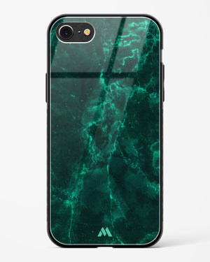 Olive Riddle Marble Glass Case Phone Cover (Apple)