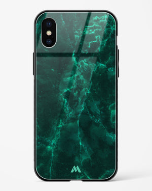 Olive Riddle Marble Glass Case Phone Cover (Apple)