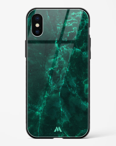 Olive Riddle Marble Glass Case Phone Cover (Apple)