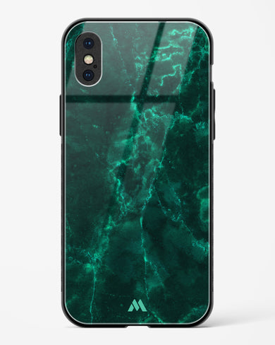 Olive Riddle Marble Glass Case Phone Cover (Apple)