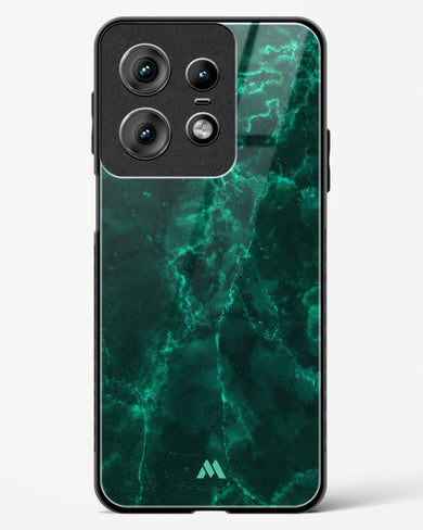 Olive Riddle Marble Glass Case Phone Cover (Motorola)