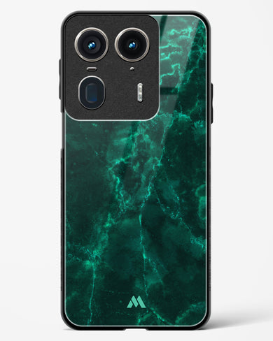 Olive Riddle Marble Glass Case Phone Cover (Motorola)