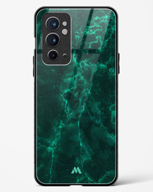 Olive Riddle Marble Glass Case Phone Cover-(OnePlus)