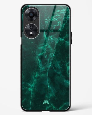 Olive Riddle Marble Glass Case Phone Cover (Oppo)