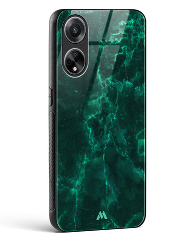 Olive Riddle Marble Glass Case Phone Cover (Oppo)