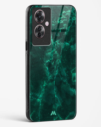 Olive Riddle Marble Glass Case Phone Cover (Oppo)