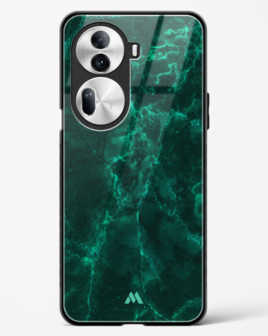 Olive Riddle Marble Glass Case Phone Cover (Oppo)