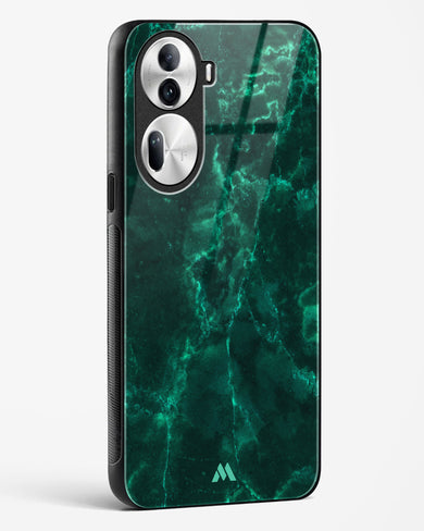 Olive Riddle Marble Glass Case Phone Cover (Oppo)