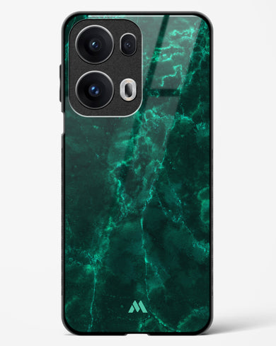 Olive Riddle Marble Glass Case Phone Cover (Oppo)