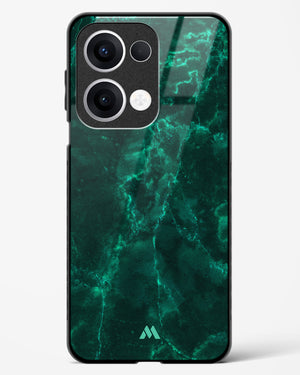 Olive Riddle Marble Glass Case Phone Cover (Oppo)