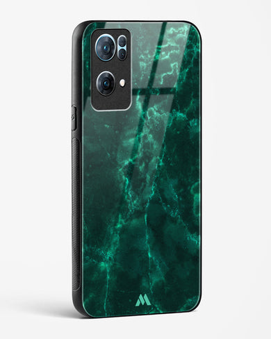 Olive Riddle Marble Glass Case Phone Cover (Oppo)