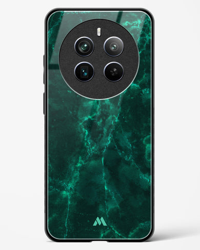 Olive Riddle Marble Glass Case Phone Cover (Realme)