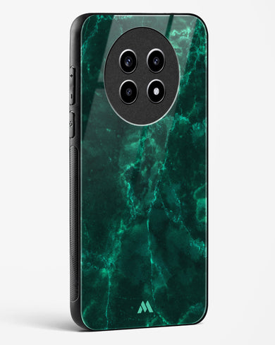 Olive Riddle Marble Glass Case Phone Cover (Realme)