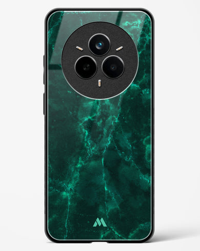 Olive Riddle Marble Glass Case Phone Cover (Realme)