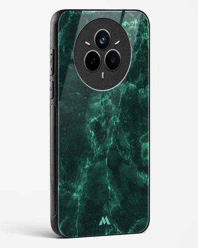 Olive Riddle Marble Glass Case Phone Cover (Realme)