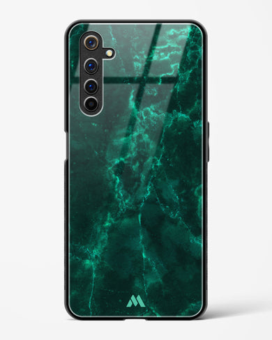 Olive Riddle Marble Glass Case Phone Cover (Realme)