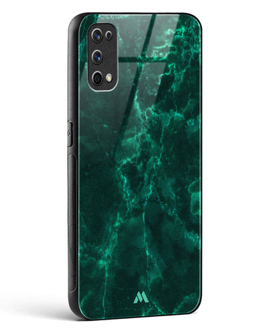 Olive Riddle Marble Glass Case Phone Cover (Realme)