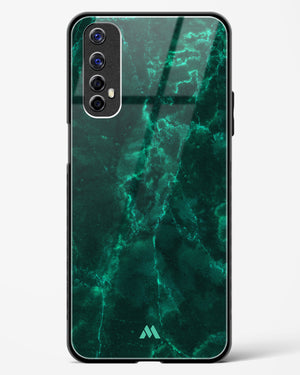 Olive Riddle Marble Glass Case Phone Cover (Realme)