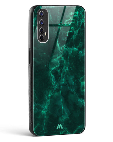 Olive Riddle Marble Glass Case Phone Cover (Realme)
