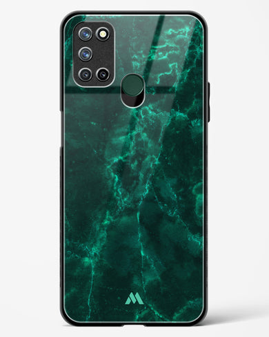 Olive Riddle Marble Glass Case Phone Cover (Realme)