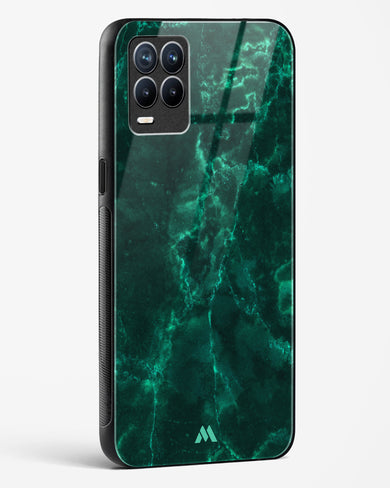 Olive Riddle Marble Glass Case Phone Cover (Realme)