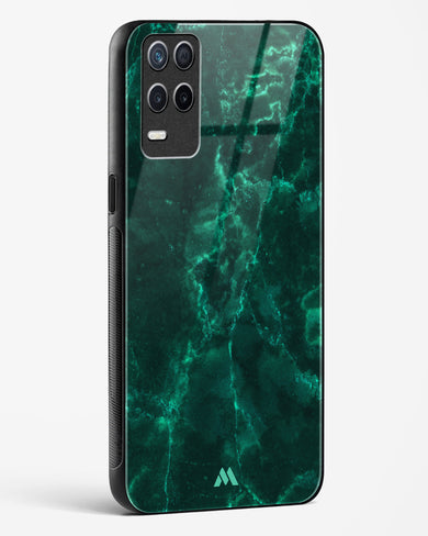 Olive Riddle Marble Glass Case Phone Cover (Realme)