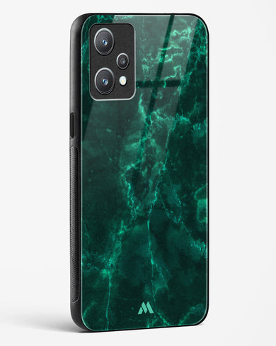 Olive Riddle Marble Glass Case Phone Cover (Realme)