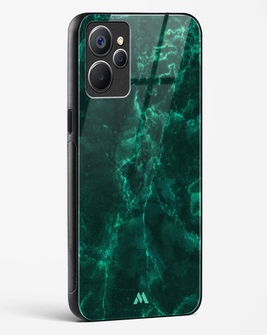 Olive Riddle Marble Glass Case Phone Cover (Realme)