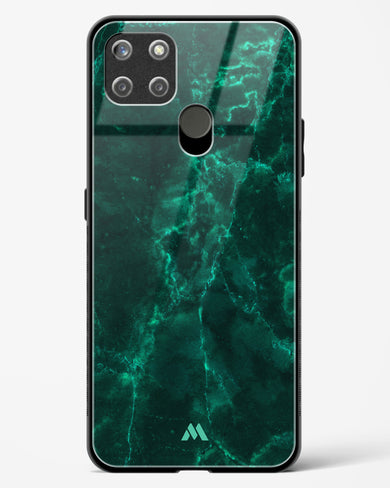 Olive Riddle Marble Glass Case Phone Cover (Realme)