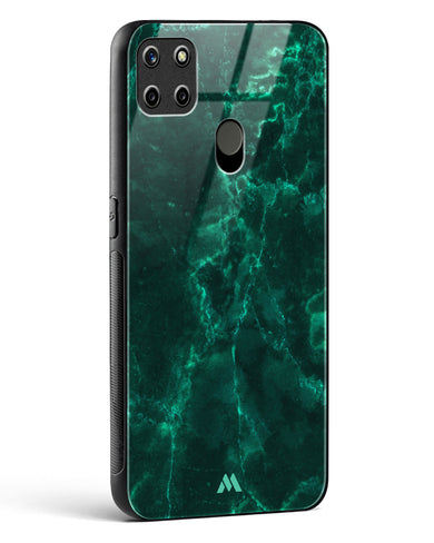 Olive Riddle Marble Glass Case Phone Cover (Realme)