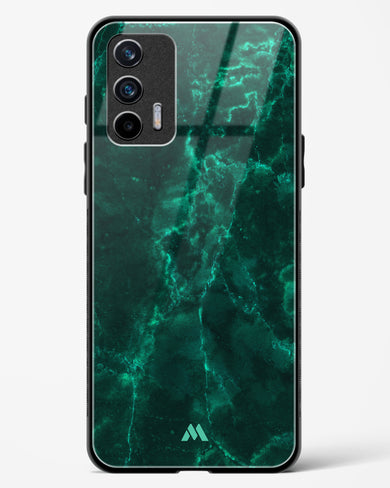 Olive Riddle Marble Glass Case Phone Cover (Realme)