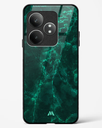 Olive Riddle Marble Glass Case Phone Cover (Realme)