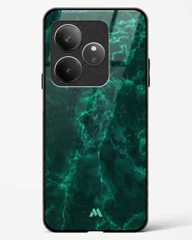 Olive Riddle Marble Glass Case Phone Cover (Realme)