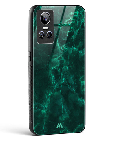 Olive Riddle Marble Glass Case Phone Cover (Realme)