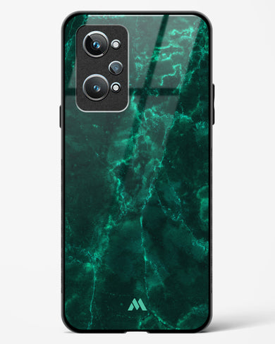 Olive Riddle Marble Glass Case Phone Cover (Realme)