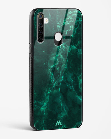 Olive Riddle Marble Glass Case Phone Cover (Realme)