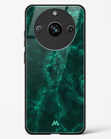 Olive Riddle Marble Glass Case Phone Cover (Realme)