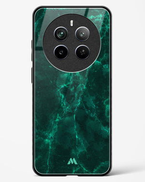 Olive Riddle Marble Glass Case Phone Cover (Realme)