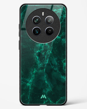 Olive Riddle Marble Glass Case Phone Cover (Realme)
