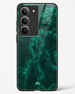 Olive Riddle Marble Glass Case Phone Cover (Realme)
