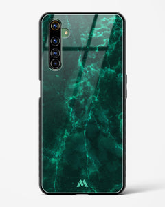Olive Riddle Marble Glass Case Phone Cover (Realme)