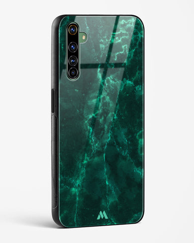 Olive Riddle Marble Glass Case Phone Cover (Realme)