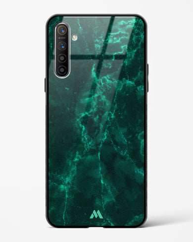 Olive Riddle Marble Glass Case Phone Cover (Realme)