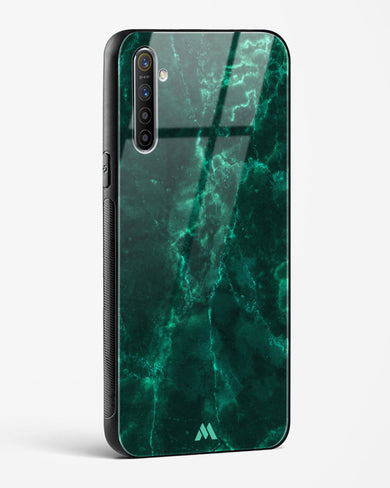 Olive Riddle Marble Glass Case Phone Cover (Realme)