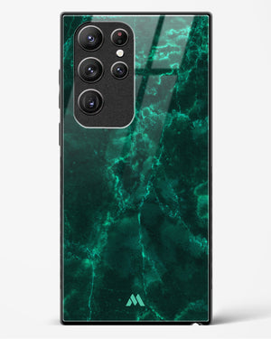 Olive Riddle Marble Glass Case Phone Cover (Samsung)