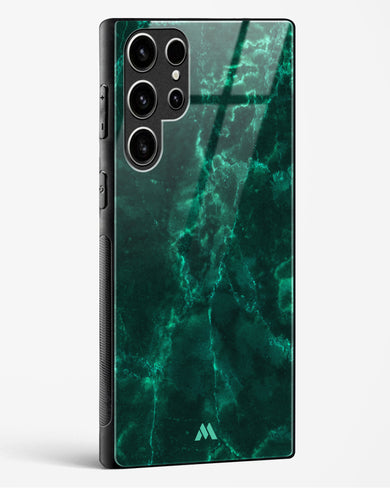 Olive Riddle Marble Glass Case Phone Cover (Samsung)